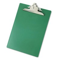 Saunders 1" Capacity 8-1/2" x 12" Recycled Plastic Clipboard, Green