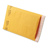 Sealed Air 8-1/2" x 14-1/2" #3 Jiffylite Self-Seal Mailer, Golden Brown, 100/Carton