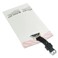 Sealed Air 4" x 8" #000 Jiffylite Self-Seal Mailer, White, 250/Carton