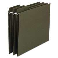 Smead Fastab Letter 1/3 Tab Hanging File Folders, Green, 20/Box