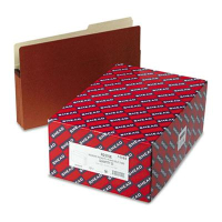 Smead Legal 3-1/2" Expanding 2/5 Tab Drop-Front File Pocket, Redrope, 25/Box