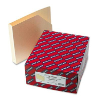 Smead End Tab 1-1/2" Expansion Cut-Away Letter File Jackets, Manila, 50/Box