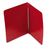Smead 3" Capacity 8-1/2" x 11" Prong Fastener Side Opening PressGuard Report Cover, Bright Red