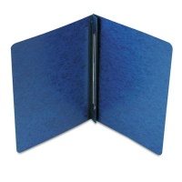 Smead 3" Capacity 8-1/2" x 11" Prong Fastener Side Opening PressGuard Report Cover, Dark Blue