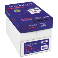 Navigator 8-1/2" X 11", 24lb, 5000-Sheets, Platinum Paper