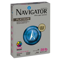Navigator 8-1/2" X 11", 28lb, 500-Sheets, Platinum Paper