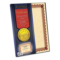 Southworth 8-1/2" x 11", 24lb, 25-Sheets, Copper Parchment Certificates
