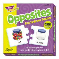 Trend Fun to Know Opposites Puzzles, 48 Pieces