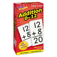 Trend Addition Skill Drill Flash Cards, 3" x 6", 91/Pack
