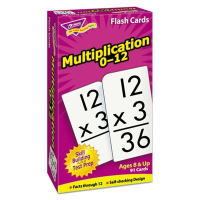 Trend Multiplication Skill Drill Flash Cards, 3" x 6", 91/Pack