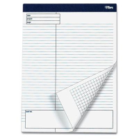 TOPS 8-1/2" X 11-3/4" 40-Sheet 4-Pack Legal Rule Planning Notepads