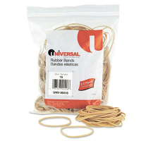 Universal 2-1/2" x 1/16" Size #16 Rubber Bands, 1/4 lb. Pack