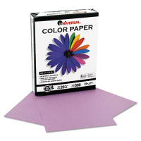 Universal One 8-1/2" x 11", 20lb, 500-Sheets, Orchid Colored Office Paper