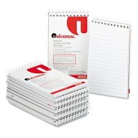 Universal 3" X 5" 50-Sheet 12-Pack Narrow Rule Memo Notepads