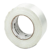 Universal One 2" x 60 yds Filament Tape with Hot-Melt Adhesive, 3" Core