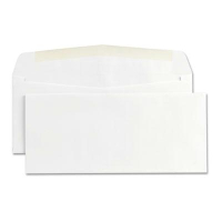 Universal 3-7/8" x 8-7/8" Contemporary #9 Business Envelope, White, 500/Box
