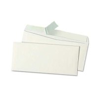Universal One 3-7/8" x 8-7/8" Peel Seal Strip #9 Business Envelope, White, 500/Box