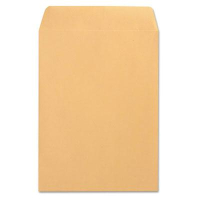 Universal 9" x 12" Side Seam #90 Catalog Envelope, Light Brown, 250/Box