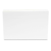 Universal 4" x 6", 500-Cards, White Recycled Index Cards