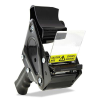 Universal Box Sealing Tape Gun Dispenser, Black, 3" Core