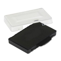 Trodat T5430 Stamp Replacement Ink Pad, 1-5/8" x 1", Black Ink