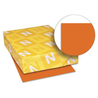 Neenah Paper 8-1/2" X 11", 24lb, 500-Sheets, Orbit Orange Colored Printer Paper