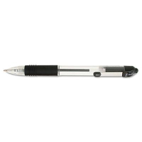 Zebra Z-Grip 1.0 mm Medium Retractable Ballpoint Pen, Black, 12-Pack