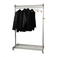 Alba 2-Sided 36-Garment Coat Rack