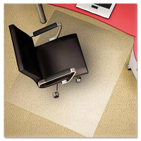 Deflect-o Plush Carpet 36" W x 48" L, Beveled Edge Chair Mat CM11142PC
