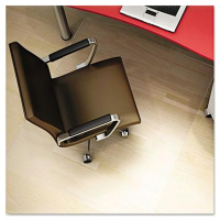 deflect-o Hard Floor 46" W x 60" L, Straight Edge Chair Mat CM21442FPC
