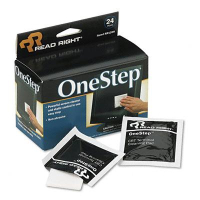 Read Right OneStep Screen Cleaner, 24/Box