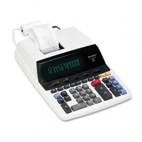 Sharp EL2630PIII Two-Color 12-Digit Printing Calculator