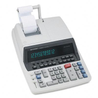 Sharp QS-2770H Two-Color Commercial Ribbon 12-Digit Printing Calculator