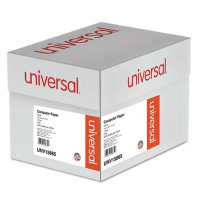 Universal 14-7/8" x 11", 20lb, 2400-Sheets, Carbonless Computer Printout Paper