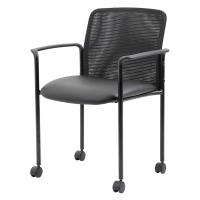 Boss CaressoftPlus Mesh Mid-Back Guest Chair