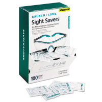 Bausch & Lomb Sight Savers Pre-Moistened Anti-Fog Tissues with Silicone, 100/Pack