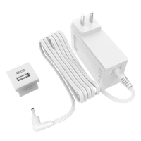 USB-A & USB-C Keystone Jack Retrofit USB-A+C, 6' (Shown in White)