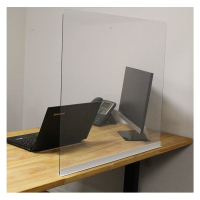 BenchPro Counter-Top Clear Acrylic Plexiglass Sneeze Guard