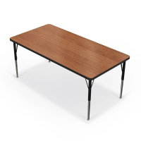 Balt 60" x 30" Rectangle Classroom Activity Table (Amber Cherry)