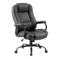 Boss B992 Big & Tall 400 lb. Heavy-Duty LeatherPlus High-Back Executive Office Chair