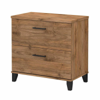 Bush Furniture Somerset 2-Drawer Lateral File Cabinet (Shown in Walnut)