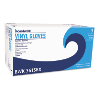 Boardwalk Exam Vinyl Gloves, Clear, Small, 3.6mil, 1000/Pack