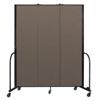 Screenflex Freestanding 88" H Mobile Configurable Fabric Room Dividers