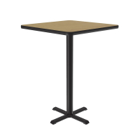 Correll 24" Square Bar-Height Cafe and Breakroom Table