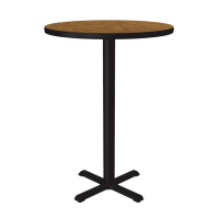 Correll 30" Round Bar-Height Cafe and Breakroom Table