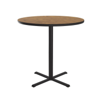 Correll 42" Round Bar-Height Cafe and Breakroom Table
