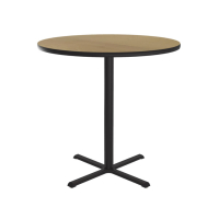 Correll Bar Height 48" Round Cafe and Breakroom Table (Shown in Maple)