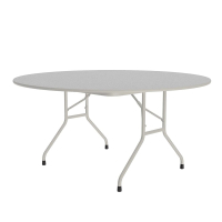 Correll 60" Round Melamine Folding Table (Shown in Granite)