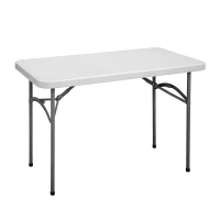 Correll 48" W x 24" D x 29" H Economy Rectangular Folding Table