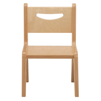 Whitney Brothers Plus 12" Chair (Shown in Birch)